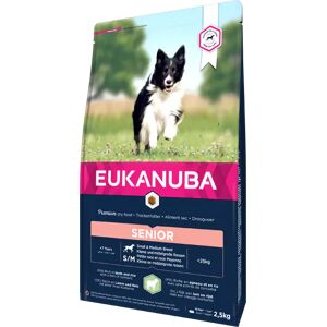 Eukanuba Senior Small & Medium Breeds pour chien Agneau & Riz 12kg