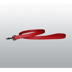 Laisse cuir Rouge 16mm 1 m