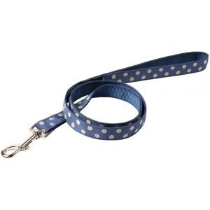 Wouapy Laisse Pois Bleu 20mm 1 m