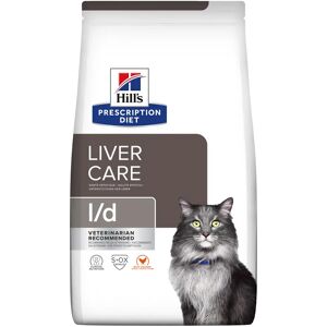 Hill's Prescription Diet L/D croquettes pour chat au poulet 1,5 kg