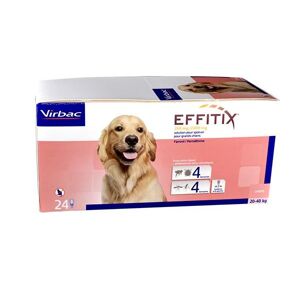 Virbac Effitix Spot On - Chien 20-40kg - 24 pipettes