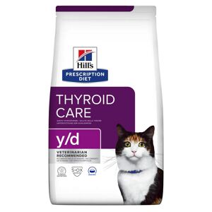 Hill's Prescription Diet Y/D Thyroïd Croquettes Pour Chat Au Poulet - 3Kg