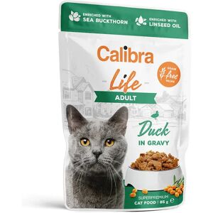 Calibra Life chat adulte 85g au canard