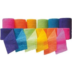 Assortiment Bandes VETRAP FLUO - 24 Bandes 10cm x 4.5m