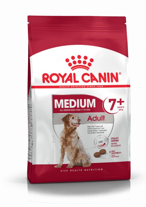 Royal Canin Medium Adult 7+ pour chien 15kg