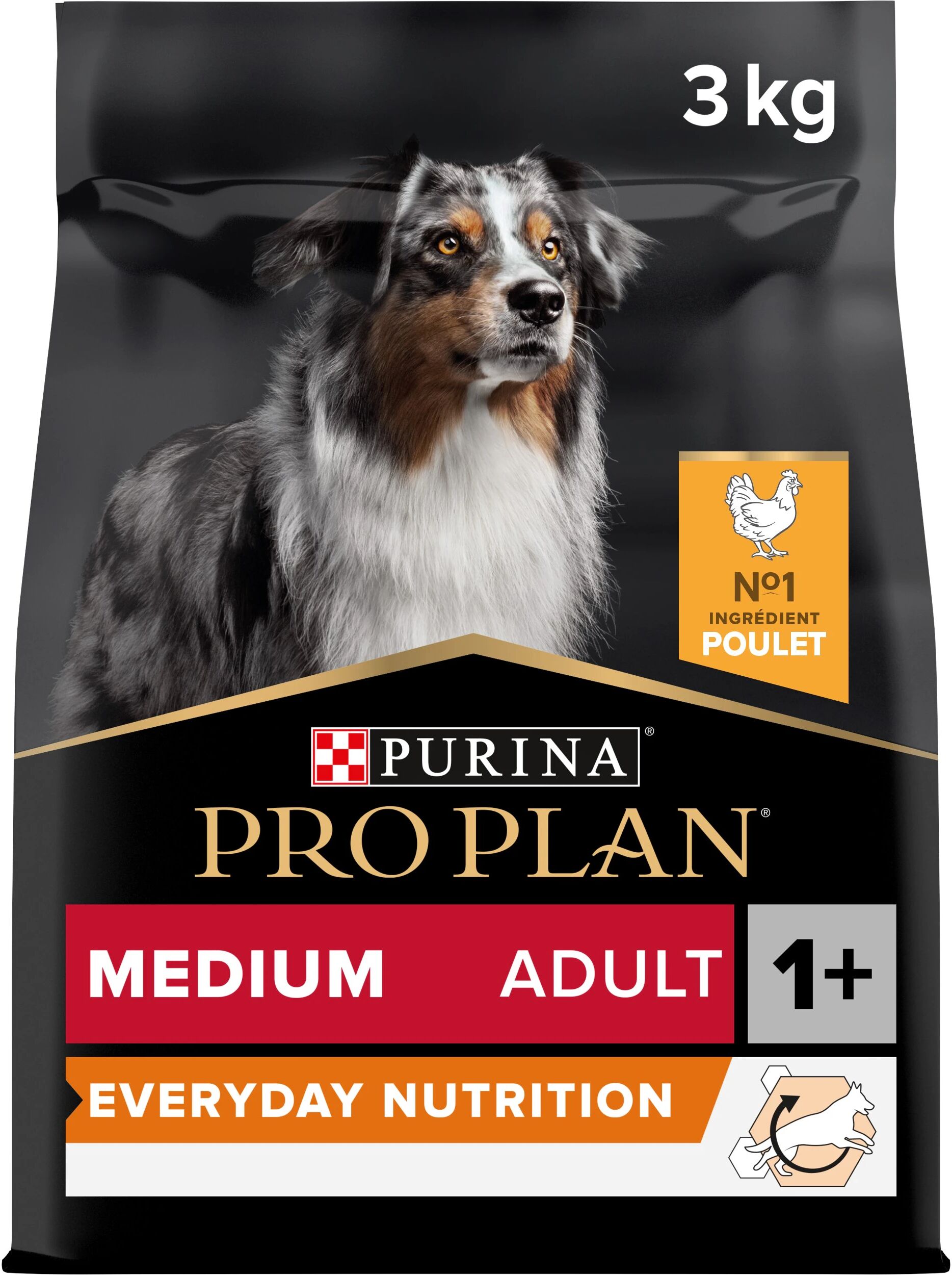 Purina Pro Plan adult medium optibalance chien 3Kg