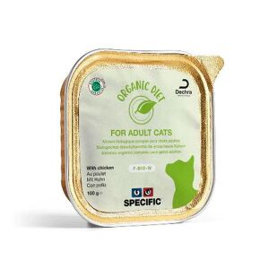 SPECIFIC BIO Organic Diet chat au poisson 8 Barquettes de 100g - Publicité