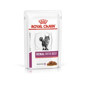 Royal Canin Renal au Boeuf - 12 Sachets de 85g (émincé en sauce) - Publicité