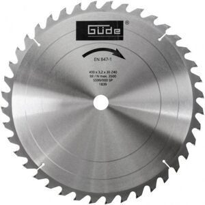 Guede Lame de scie carbure pour scie à bûches G01841 et G01871 - Ø 400 mm