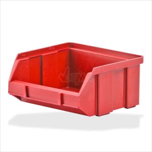 Dema Bac à bec - bac de rangement 100 x 95 x 50 mm rouge