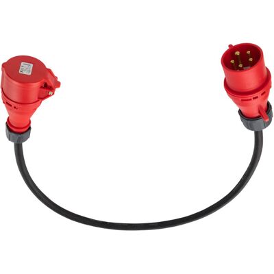 Dema Adaptateur CEE 32A vers 16A triphasé - Publicité Dema Adaptateur CEE 32A vers 16A triphasé - Publicité
