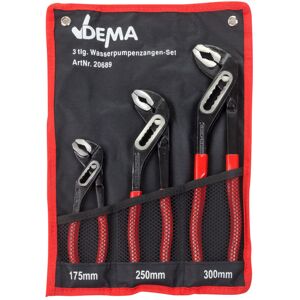 Dema Lot de 3 pinces multi-prises - bricolage atelier