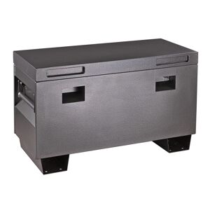 Dema Coffre de chantier verrouillable Grey XL - 170 Litres - Acier