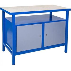 GÜDE P 1200 TT - Banc de travail - 2 portes - 4 étagères - 120cm - Publicité GÜDE P 1200 TT - Banc de travail - 2 portes - 4 étagères - 120cm - Publicité