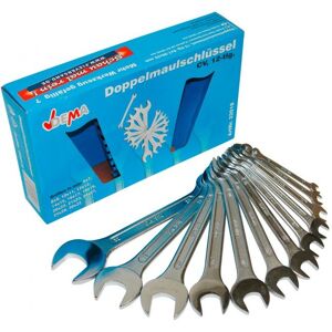 Dema Clés plates Chrome Vanadium 6 à 32 mm - 12 pièces - Publicité Dema Clés plates Chrome Vanadium 6 à 32 mm - 12 pièces - Publicité