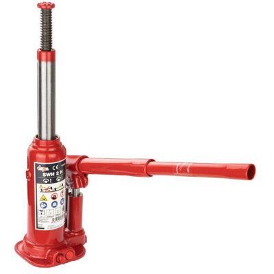 Dema Cric bouteille 2 T hydraulique usage vertical - Publicité Dema Cric bouteille 2 T hydraulique usage vertical - Publicité