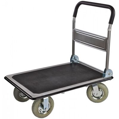 Dema Chariot de manutention XL - charge maxi 300 kg - roues gonflables - Publicité Dema Chariot de manutention XL - charge maxi 300 kg - roues gonflables - Publicité