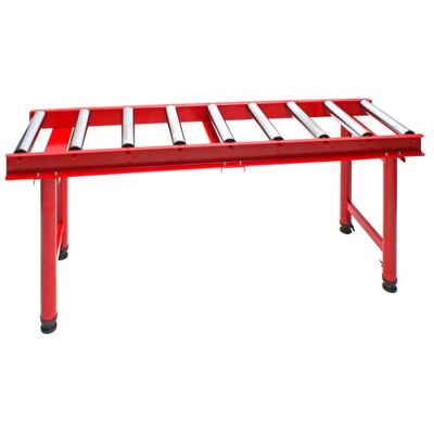 Dema Table à rouleaux 1,65 m de longueur charge max. de 200 kg - Publicité Dema Table à rouleaux 1,65 m de longueur charge max. de 200 kg - Publicité
