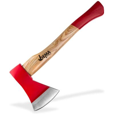 Dema Hache avec manche en bois de frêne 800 g / 41 cm - Publicité Dema Hache avec manche en bois de frêne 800 g / 41 cm - Publicité