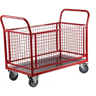 Dema - Parois grillagées modulables - Chariot de transport - Publicité Dema - Parois grillagées modulables - Chariot de transport - Publicité