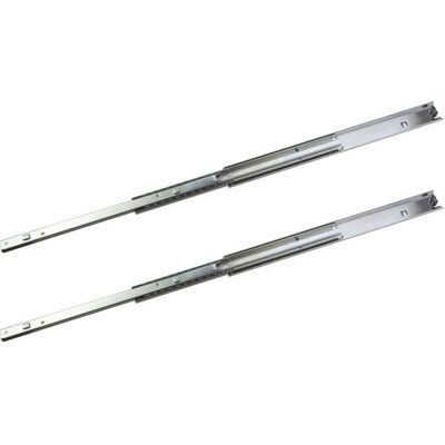 Dema Rails glissière télescopique 2 pièces pour tiroir 350 mm - Publicité Dema Rails glissière télescopique 2 pièces pour tiroir 350 mm - Publicité