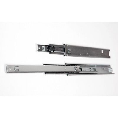Dema Rails glissière télescopique 2 pièces pour tiroir 300 mm - Publicité Dema Rails glissière télescopique 2 pièces pour tiroir 300 mm - Publicité