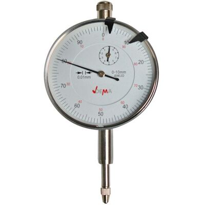 Dema Comparateur de précision 0-10 mm / 0,01 mm - Publicité Dema Comparateur de précision 0-10 mm / 0,01 mm - Publicité