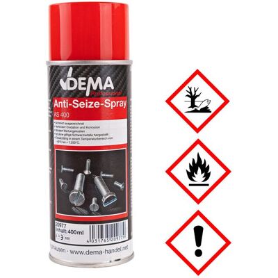 Dema Dégrippant "Anti-Seize-Spray" - 400 ml - Publicité Dema Dégrippant "Anti-Seize-Spray" - 400 ml - Publicité