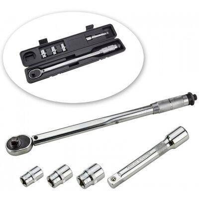 Dema Clé dynamométrique 1/2" 28-210 Nm - avec accessoires - Publicité Dema Clé dynamométrique 1/2" 28-210 Nm - avec accessoires - Publicité