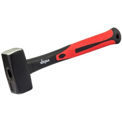 Dema - Massette 1000 g - Fiberglass handle - Marteau - Publicité Dema - Massette 1000 g - Fiberglass handle - Marteau - Publicité