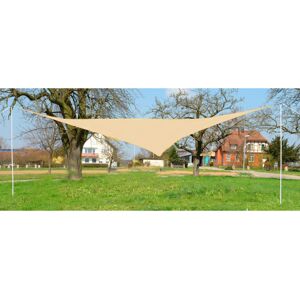 Dema Parasol auvent 5 x 5 BEIGE - Toile d'ombrage - jardin extérieur