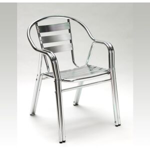 Dema Chaise de jardin empilable en Alu 