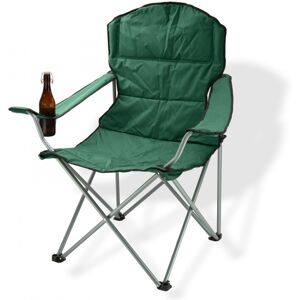 Dema Chaise pliante avec porte-boissons - couleur verte