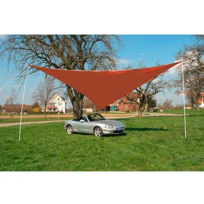 Dema Parasol - Auvent Terracotta 3,6 x 3,6 m - Terracotta - 3,6 x 3,6 m - Store d'ombrage - Publicité Dema Parasol - Auvent Terracotta 3,6 x 3,6 m - Terracotta - 3,6 x 3,6 m - Store d'ombrage - Publicité