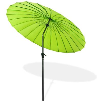 Dema Parasol Tokio 2,5 m - Vert pomme - Publicité Dema Parasol Tokio 2,5 m - Vert pomme - Publicité