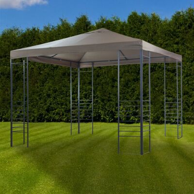 Dema Tonnelle pavillon Nizza 3 x 3 m - Publicité Dema Tonnelle pavillon Nizza 3 x 3 m - Publicité