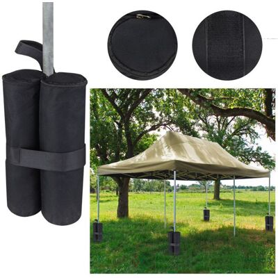 Dema Sacs de lestage pour pied tonnelle / table / étal - Lot de 4 - Publicité Dema Sacs de lestage pour pied tonnelle / table / étal - Lot de 4 - Publicité