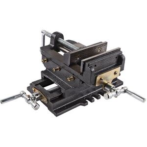 Dema Etau de fraiseur 2 axes - Mâchoires de 125 mm - Publicité Dema Etau de fraiseur 2 axes - Mâchoires de 125 mm - Publicité