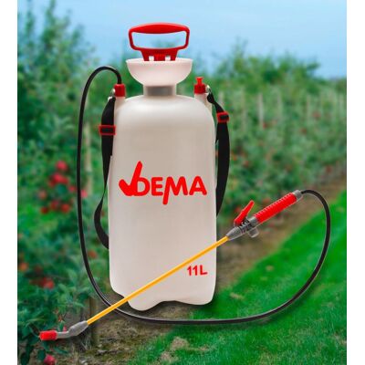 Dema Pulvérisateur à pompe + lance - 11 litres - Publicité Dema Pulvérisateur à pompe + lance - 11 litres - Publicité