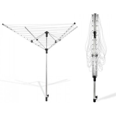 Dema Etendoir à linge parapluie - 50 mètres - Publicité Dema Etendoir à linge parapluie - 50 mètres - Publicité