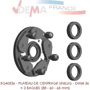 Dema Plateau de centrage equilibreuse