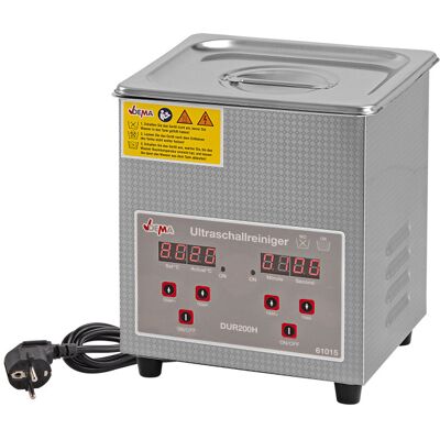 Dema Nettoyeur ultrasons chauffant 2 L - DUR 200H - Publicité Dema Nettoyeur ultrasons chauffant 2 L - DUR 200H - Publicité
