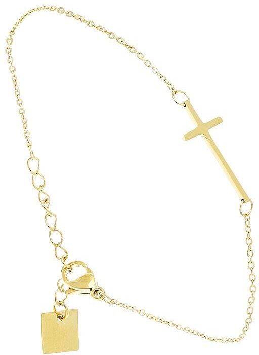 Jollia Bracelet Croix Zag bijoux (doré jaune) - Zag Bijoux Jollia Bracelet Croix Zag bijoux (doré jaune) - Zag Bijoux