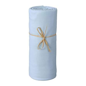 P'tit Basile Drap housse bebe jersey bio bleu 60x120