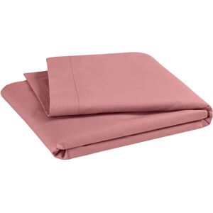 P'tit Basile Drap plat bebe coton bio 118x180 bois de rose