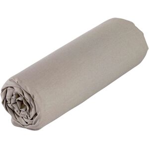 P'tit Basile Drap housse bebe 100% coton bio 60x120 taupe