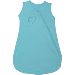 P'tit Basile Gigoteuse bebe ete jersey turquoise 0-6 mois