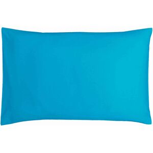 P'tit Basile Taie d'oreiller bebe coton bio bleu 40x60