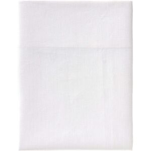 Terre de Nuit Drap plat blanc 100% lin 270x310 cm