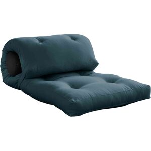 Karup Design Matelas futon canapé 2 en 1 WRAP 70x200 bleu marine